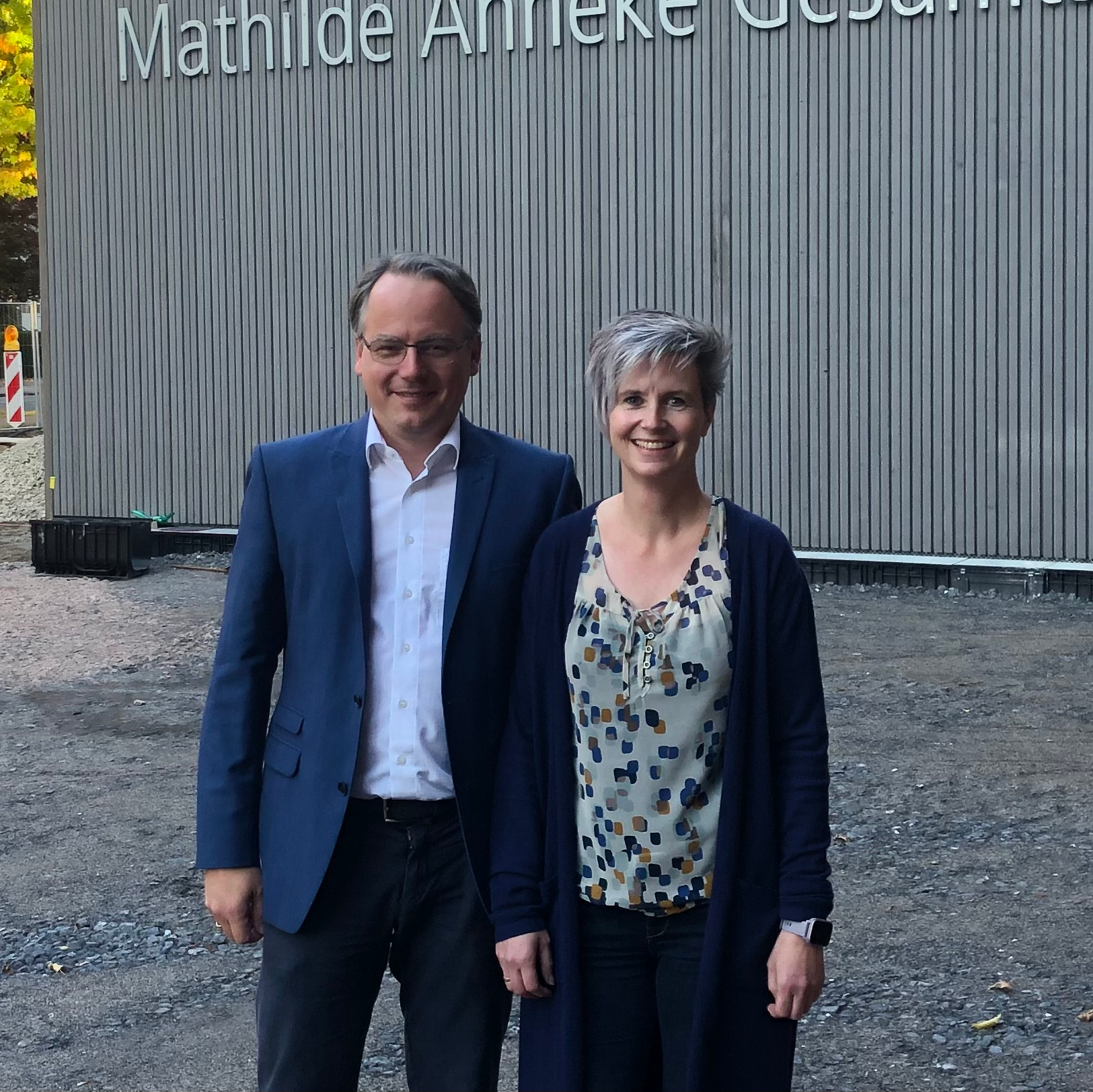Sven Schüler und Nadja Entrup