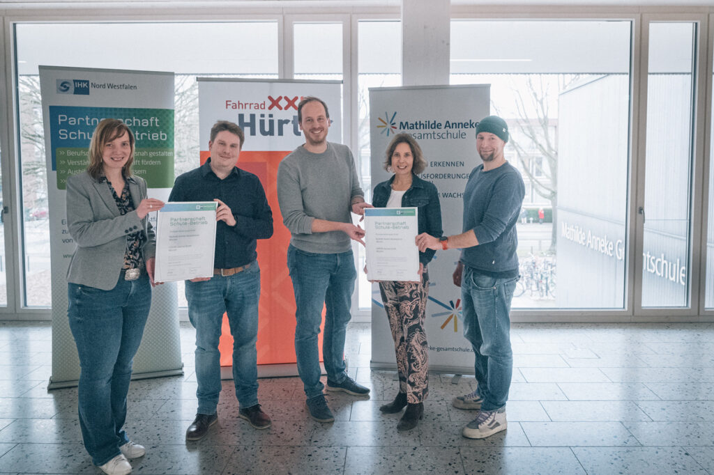 Neuer Kooperationspartner: Fahrrad XXL Hrter  Mathilde Anneke Gesamtschule